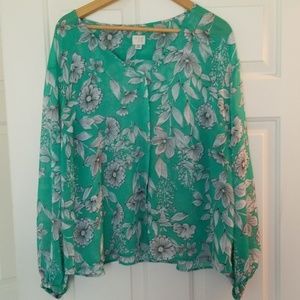 Polyester Flower Shirt